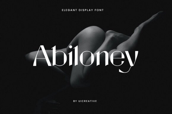 Abiloney: A Bold Serif Font That Commands Attention in Campaigns