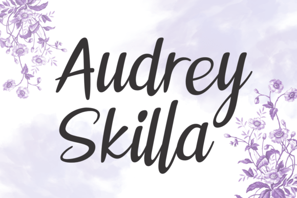 Audrey Skilla: A Graceful Typeface for Modern Campaigns