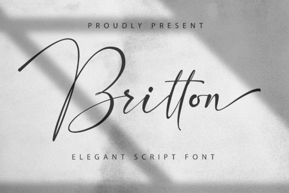 Britton: A Handwritten Font With Editorial Warmth and Authentic Character