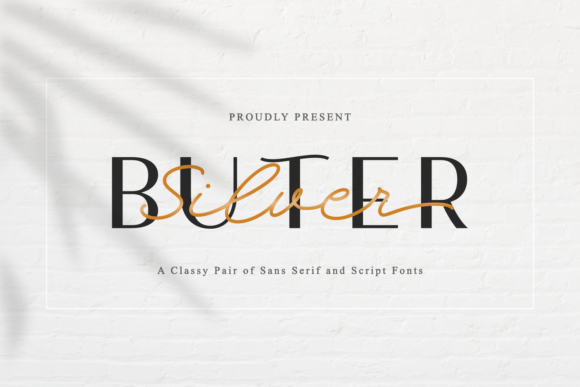 Buter Silver: A Modern Font with a Personal Touch