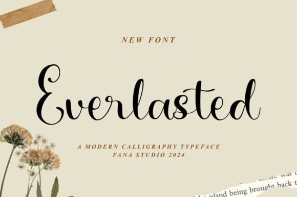 Everlasted Script: A Premium Font for Handmade Products and Printables