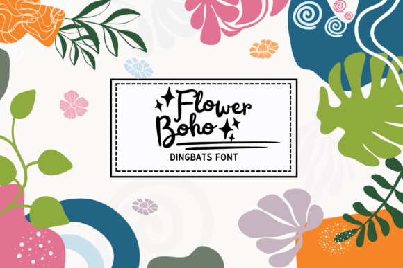 Flower Boho Font Review