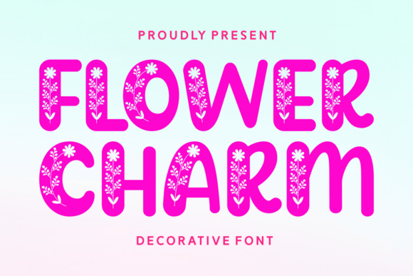 Flower Charm Font for Elegant Branding