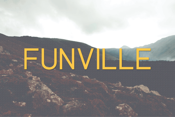 Funville: A Modern Sans Serif for Elegant Design