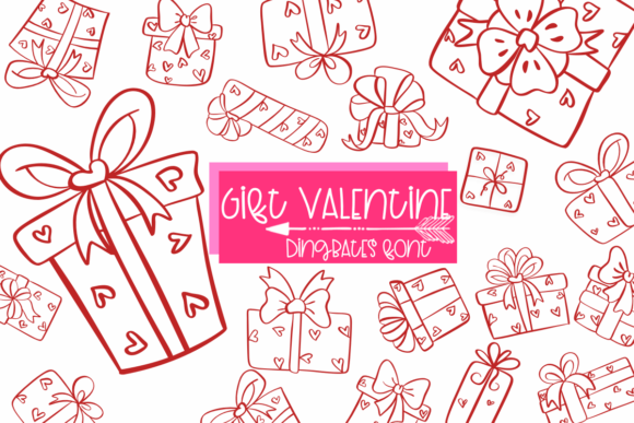 Gift Valentine Font for Web Design