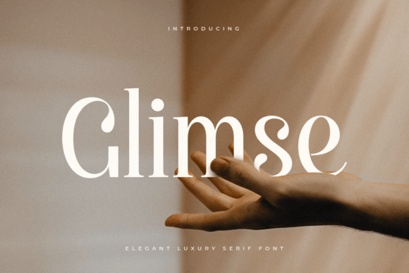 Glimse: A Bold Serif Font for Creative Makers