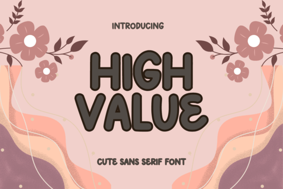 High Value Font for Creative Makers
