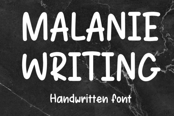 Malanie Writing: An Elegant Script Font for Handmade Crafters