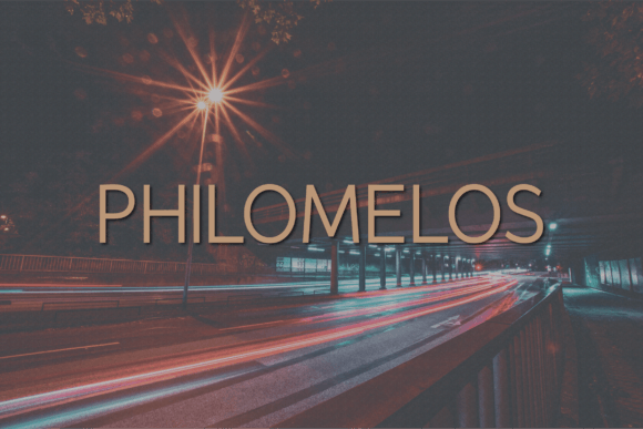 Philomelos: A Font for Polished Branding