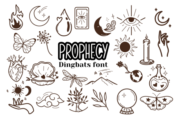 Prophecy Font: A Display Typeface with Sketch Appeal for Web Design