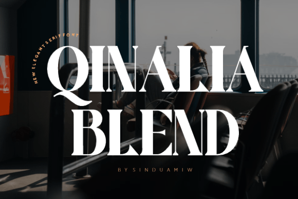 Qinalia Blend: A Serif Font for Elegant Design