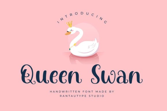 Queen Swan: A Handwritten Font for Modern Web Design