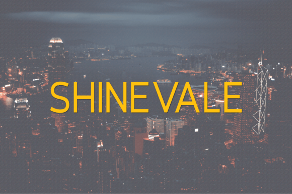 Shinevale: A Modern Font for Editorial Excellence