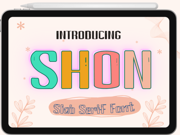 Shon Is the Slab Serif Font That Gives Your Marketing an Edge