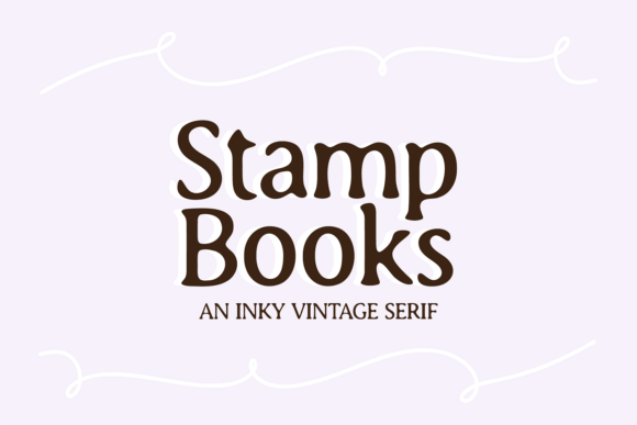 Stamp Books: A Serif Font That Brings Editorial Warmth to Every Layout