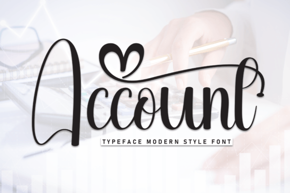 The Account Handwritten Font: A Friendly Choice for Your Brand