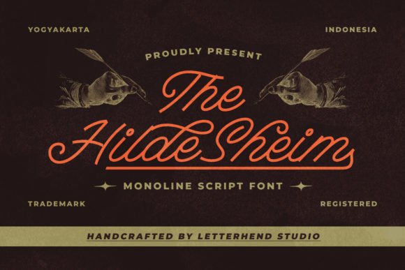 The Hildesheim Monoline Script for Polished Branding