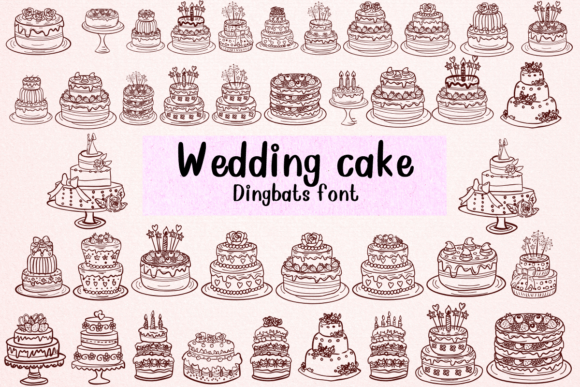 Wedding Cake Font: Testing a Dingbat Typeface for Web Design