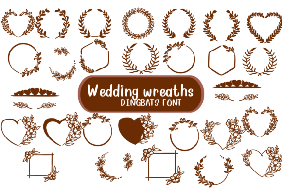 Wedding Wreaths: A Display Typeface for Editorial Elegance